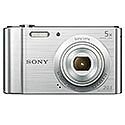 Sony DSC-W800 Digital Camera Kit 2.7in LCD 5x Zoom 20.1MP Silver Ref SON2463 Sony DSC-W800 Digital Camera Kit 2.7in LCD 5x Zoom 20.1MP Silver Ref SON2463